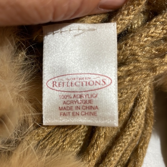 Reflections Beige Scarf - Picture 5 of 5